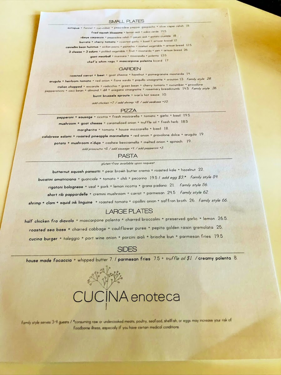 Menu Cucina Enoteca Newport Beach-7
